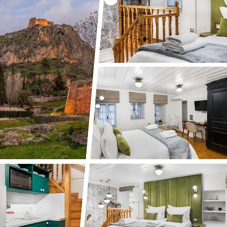 Mavrogenous Luxury Apartments Nauplie Chambre photo